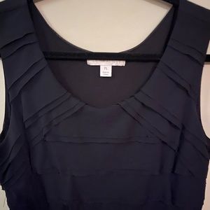 Laura Ashley Black Sleeveless Top